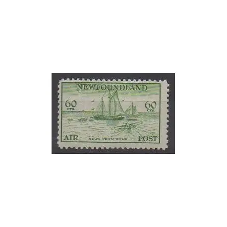 Canada - Terre-neuve - 1933 - No PA16 - Navigation - Neuf avec charnière Produit De Marque