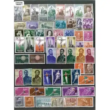 Quantité Limitée Espagne année complète 1960 neuve