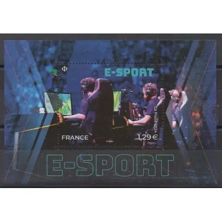 Marque France - Blocs et feuillets - 2024 - No F5778 - Sports divers