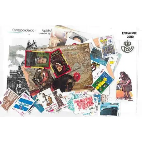 Espagne année complète 2001 neuve Pas Cher