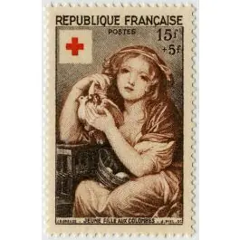 Gros Lot Timbre de collection France - 1007