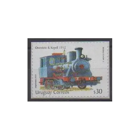 Uruguay - 2004 - No 2199 - Chemins de fer Quantité Limitée