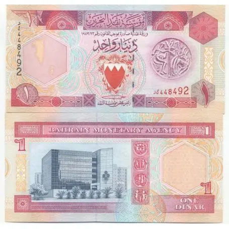 Billets collection Bahrain Pk N° 13 - 1 Dinar Petit Prix