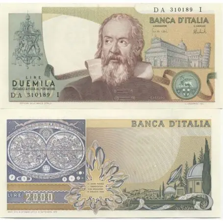 Marque Billets de banque Italie Pk N° 103 - 2000 Lire
