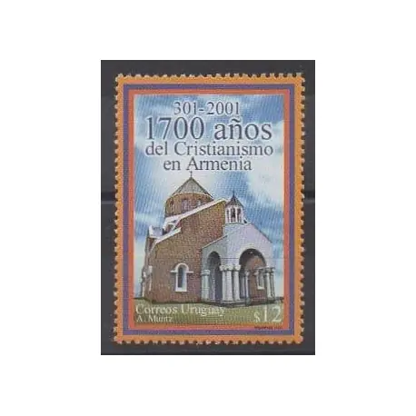 Meilleur Prix Uruguay - 2002 - No 2012 - Religion