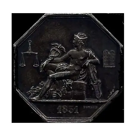 Jeton : Mercure assis - Balance par Domard - 1831 - SUP Jusqu’à Épuisement Des Stocks