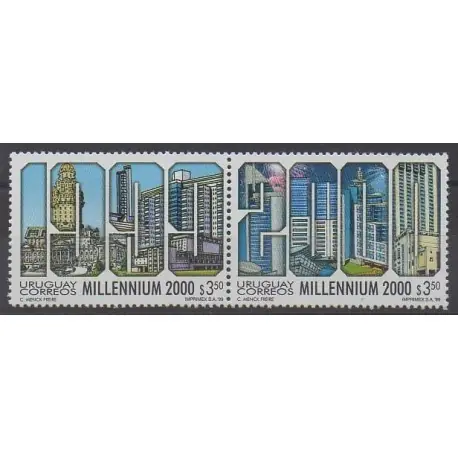 Uruguay - 1999 - No 1860/1861 Artisanat