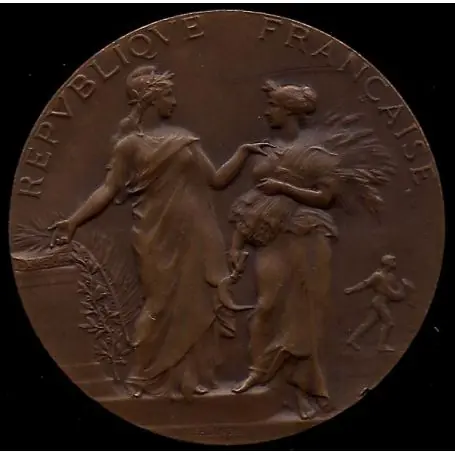 Médaille : Science et Labeur par Alphée Dubois - SUP Livraison Express