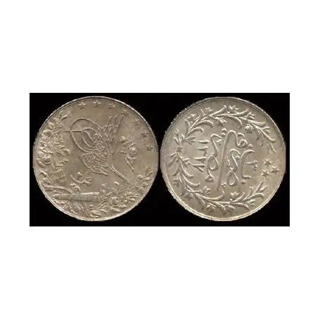 Piéce Egypte : Empire Ottoman - 2 Qirsh 1910 Satisfait Ou Remboursé