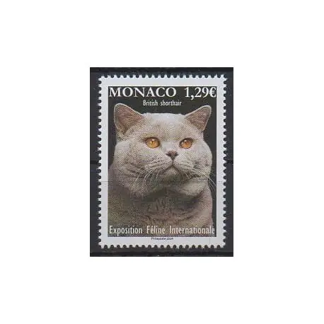 Monaco - 2024 - No 3444 - Chats Artisanat