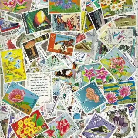 Livraison Express Collection de timbres Tous Pays Collection de timbres Grand Format différents