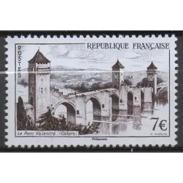 Authentique Timbre de collection France - 1039A - Pont Valentr - Philaposte 2023