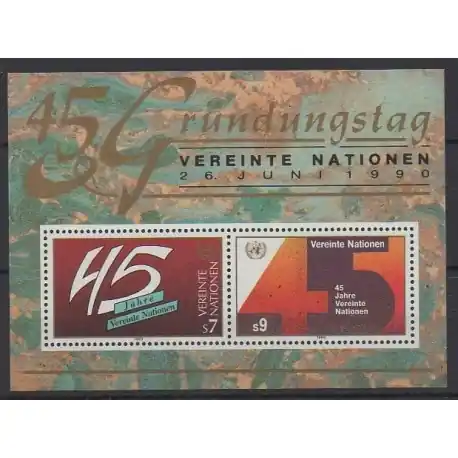 Original Nations Unies (ONU - Vienne) - 1990 - No BF5