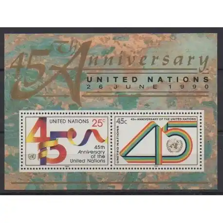 Nations Unies (ONU - New-York) - 1990 - No BF11 Dernière Chance