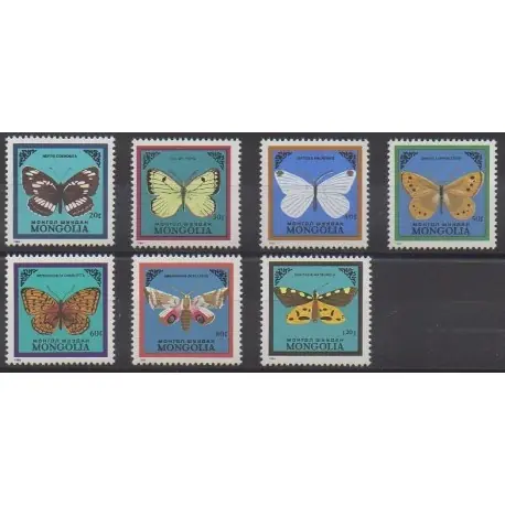 Mongolie - 1986 - No 1428/1434 - Insectes Offre Spéciale