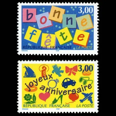 Timbres France Série N° 3045/3046 neuf sans charnière Must-Have