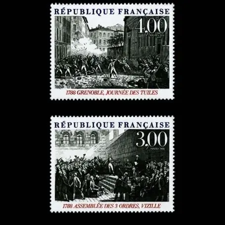Timbres France Série N° 2537/2538 neuf sans charnière Paiement Sécurisé