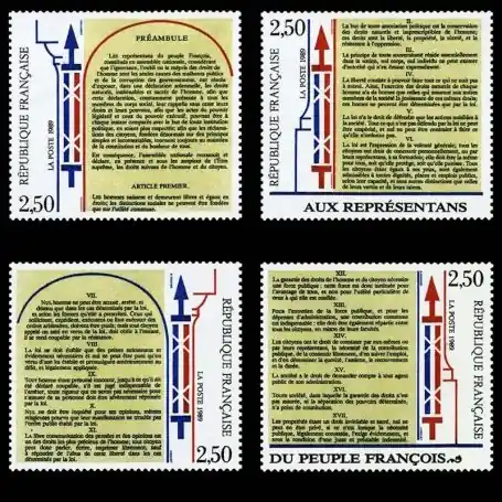 Premium Timbres France Série N° 2602/2605 neuf sans charnière