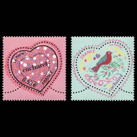 Timbres France Série N° 3747/3748 neuf sans charnière Prix Choc