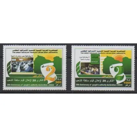 Libye - 2006 - No 2437/2438 - Histoire Artisanat