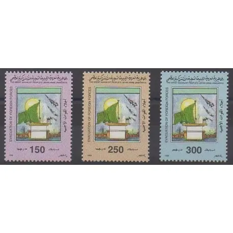 Libye - 1998 - No 2204/2206 - Histoire Bon Plan