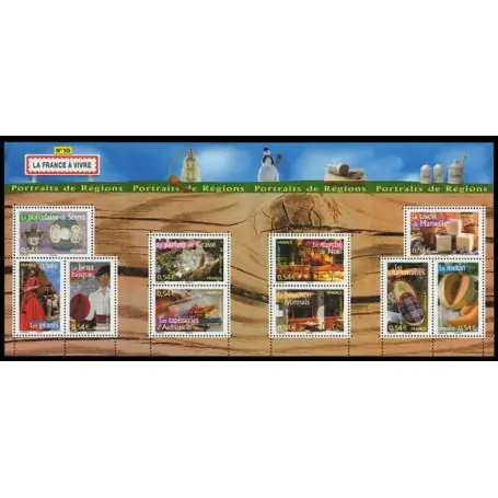 Top Vente Timbres France Série N° 4094/4103 neuf sans charnière