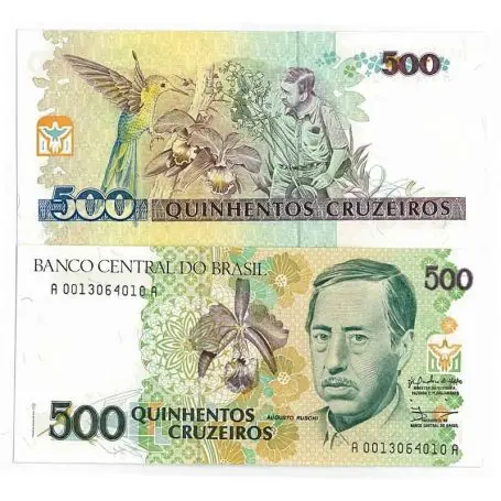 Authentique Billet de collection Bresil Pk N° 230 - 500 Cruzados