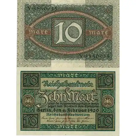 Acheter En Ligne Billets de banque Allemagne Pk N° 67 - 10 Mark