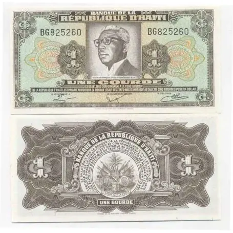 Promotion Saisonnière Billet de banque Haiti Pk N° 239 - 1 Gourde