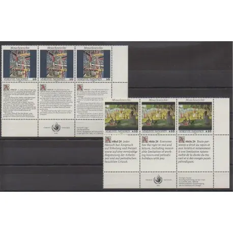 Affaire À Saisir Nations Unies (ONU - Vienne) - 1992 - No 151/156 - Droits de l'Homme