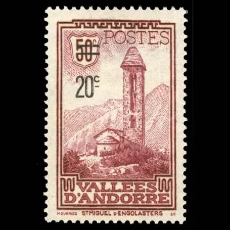 Offre Spéciale Timbre Andorre N° 46 neuf sans charnière