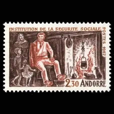 Offre Du Jour Timbre Andorre N° 183 neuf sans charnière