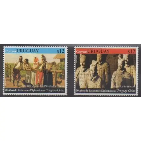 Uruguay - 2008 - No 2355/2356 Paiement Sécurisé