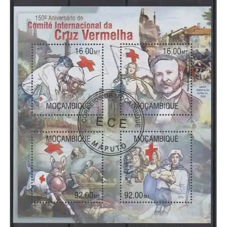 Must-Have Mozambique - 2013 - No 5545/5548 - Santé ou Croix-Rouge - Oblitérés
