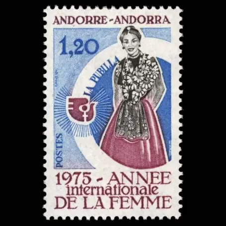 Paiement Sécurisé Timbre Andorre N° 250 neuf sans charnière