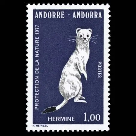 Authentique Timbre Andorre N° 260 neuf sans charnière
