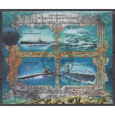 Mozambique - 2013 - No 5247/5250 - Seconde Guerre Mondiale - Oblitérés Haute Qualité