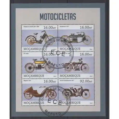 Mozambique - 2013 - No 5399/5404 - Transports - Oblitérés Nouvelle Collection