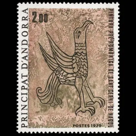 Authentique Timbre Andorre N° 278 neuf sans charnière