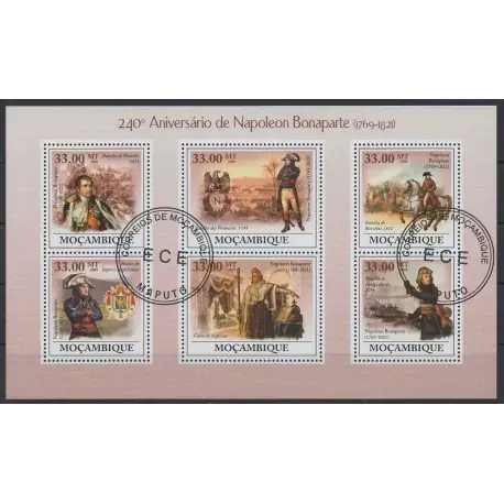 Mozambique - 2009 - No 2674/2679 - Napoléon - Oblitérés Satisfait Ou Remboursé