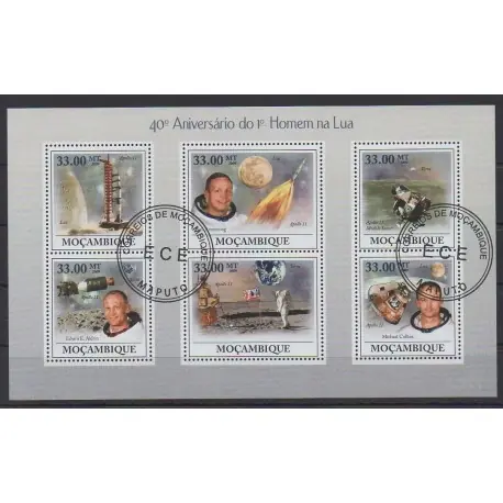 Mozambique - 2009 - No 2716/2721 - Espace - Oblitérés Prix Réduit