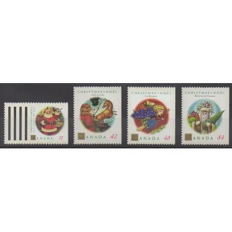 Canada - 1992 - No 1289/1292 - Noël Dernière Chance