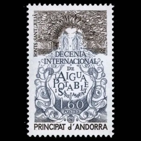 Vente Directe Timbre Andorre N° 298 neuf sans charnière