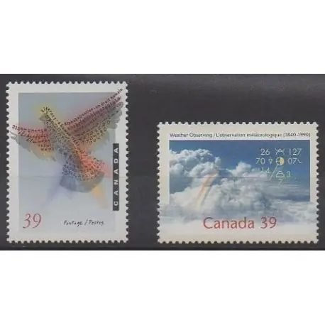 Canada - 1990 - No 1157/1158 Offre Du Jour