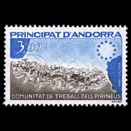 Prix Réduit Timbre Andorre N° 328 neuf sans charnière