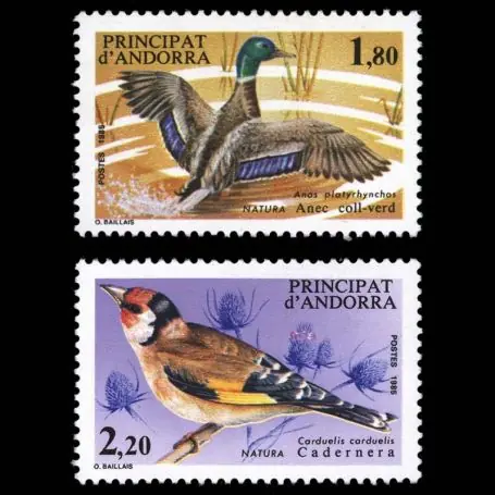 Achetez Aujourd’hui Timbre Andorre N° 342 au N° 343 neuf sans charnière