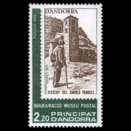 Acheter Direct Timbre Andorre N° 345 neuf sans charnière