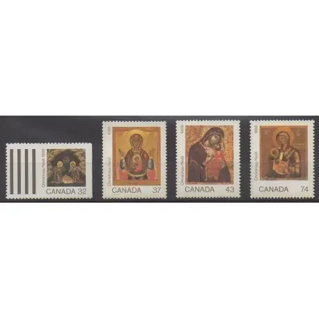Achetez Aujourd’hui Canada - 1988 - No 1071/1074 - Noël