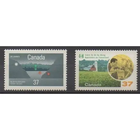 Nouveauté Canada - 1988 - No 1056/1057