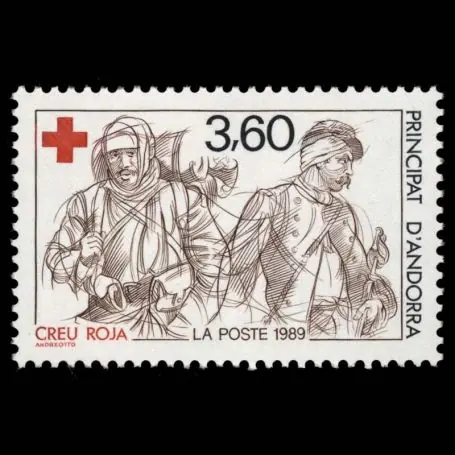 Livraison Mondiale Timbre Andorre N° 380 neuf sans charnière